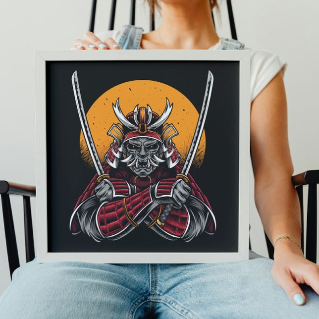 Poster Fearsome Samurai (Criador carregado)