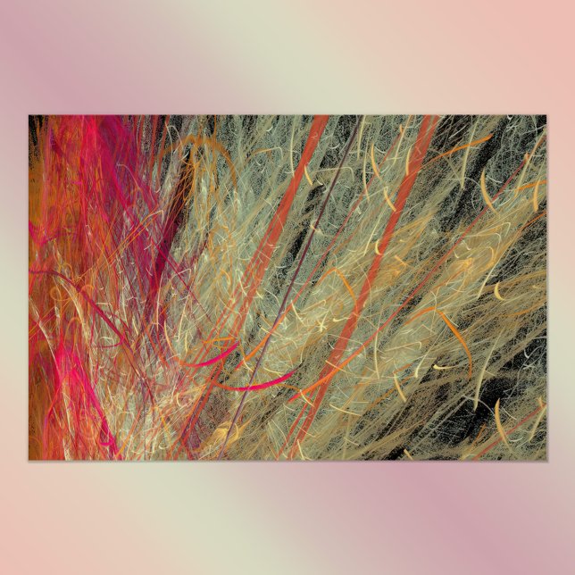 Pôster Feathery Fractal (Criador carregado)