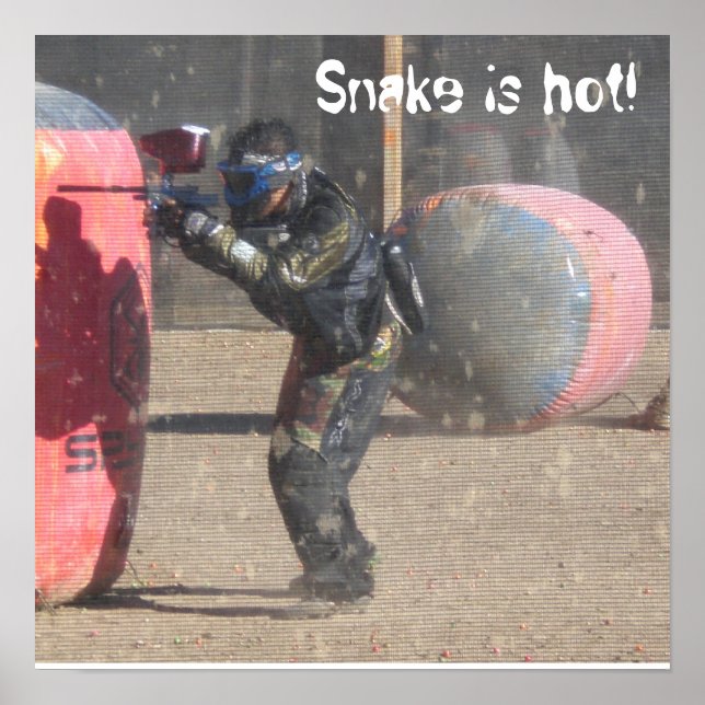 Poster Febre do Paintball (Frente)