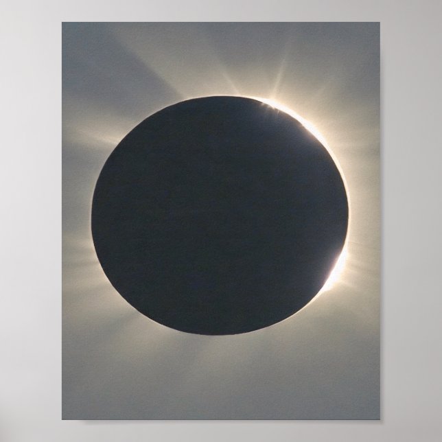 Poster Fechamento do Eclipse Solar (Frente)