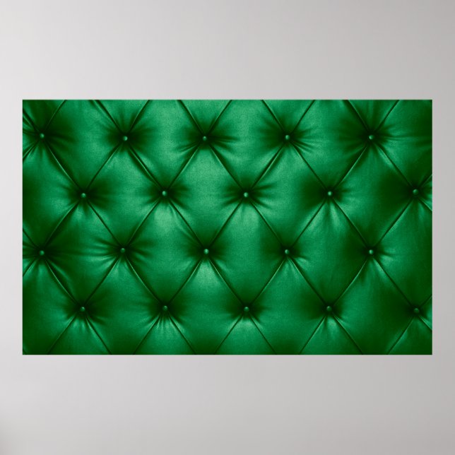 Poster Fechar a textura de fundo da letra verde-escura (Frente)