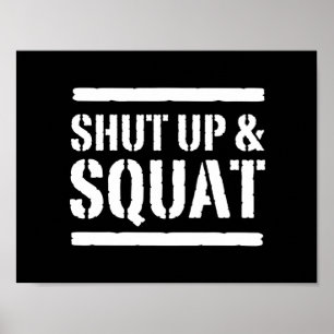 Pôster Fechar o & Quadrado