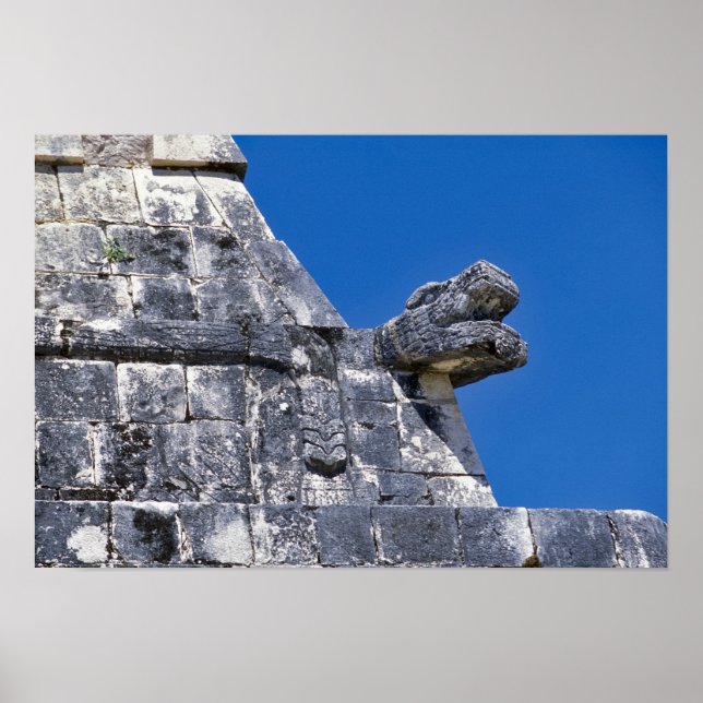 Poster Fechar pedras fazer antigo maia (Frente)