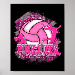 Poster Feche Rosa E Bump Awarenes Do Cancer Da Mama Do Pi