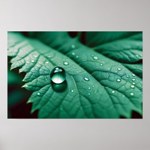 Poster Fecho de Folha Calm Tranquil