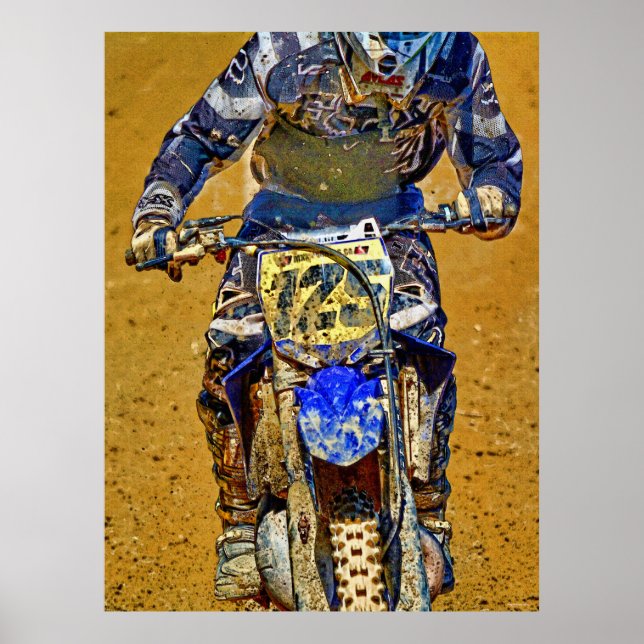 Poster Fecho de Motocross-Bike Racing Champion (Frente)