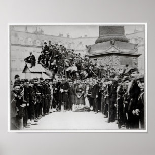 Pôster Federações antes da Coluna Vendome