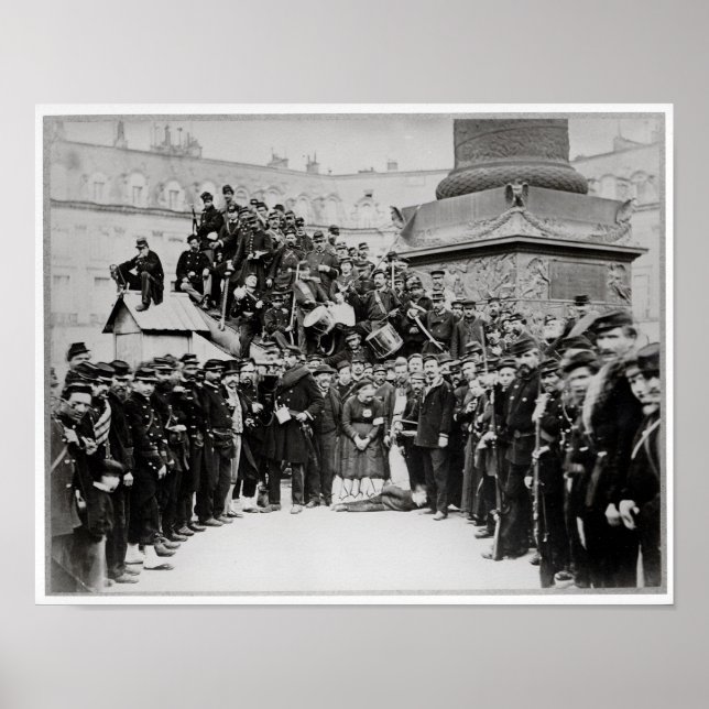 Pôster Federações antes da Coluna Vendome (Frente)