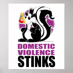 Pôster Fedores da violência doméstica
