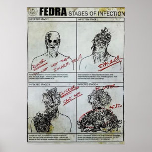Poster Fedra Palcos de infecção