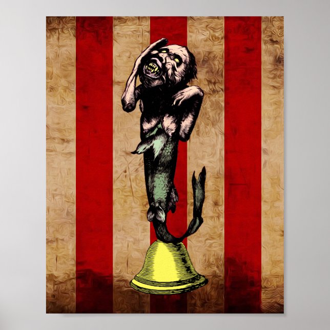 Poster Feejee Mermaid (Frente)