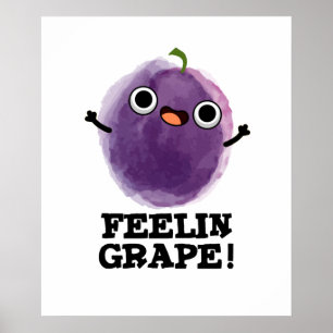 Poster Feelin Grape Fruta em Cuada