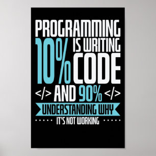 Poster Fehler finden beim Programmieren nervt