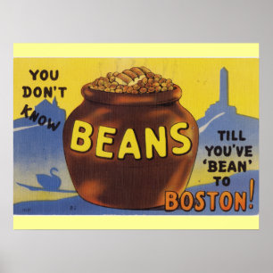 Poster Feijões cozidos de Boston