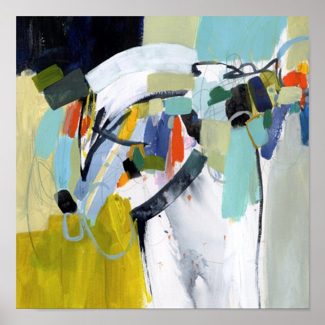 Poster Feira de Scarborough - Abstrato (Frente)