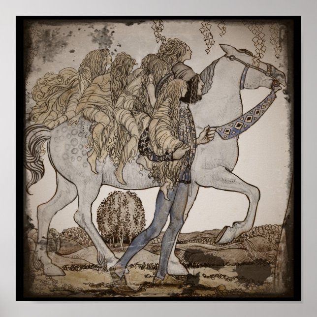 Poster Feiras em Cavalo Branco (Frente)