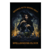 Feita Com Feiticeira Elixir, Enfeitiçada À Lua