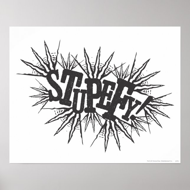 Poster Feitiço de Harry Potter | Stupefy! (Frente)
