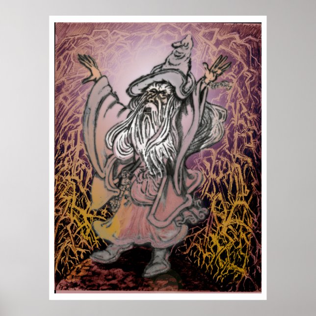 Pôster feitiço de tempestade (Frente)