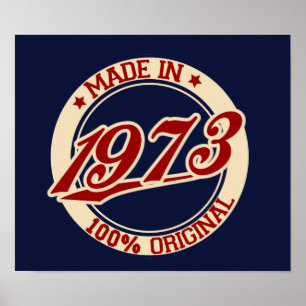 Pôster Feito Em 1973
