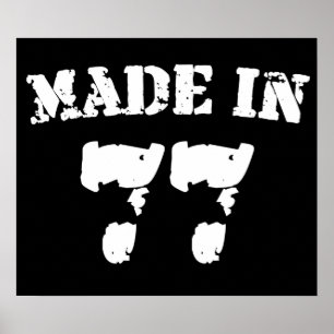 Pôster Feito Em 1977