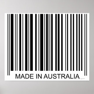 Pôster Feito na Austrália