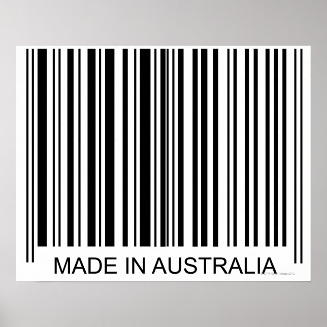 Pôster Feito na Austrália (Frente)