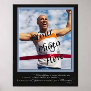 Poster feito sob encomenda da maratona -