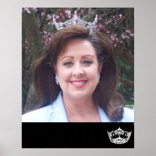 Poster feito sob encomenda da rainha da