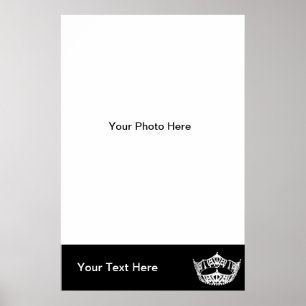 Poster feito sob encomenda da rainha da