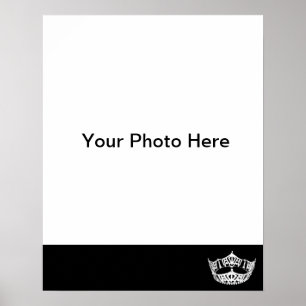 Poster feito sob encomenda da rainha da representa