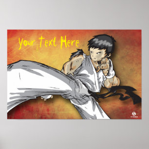 Poster feito sob encomenda do pontapé