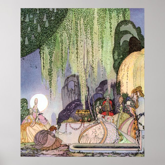 Poster Felicia, Art Nouveau por Kay Nielsen (Frente)