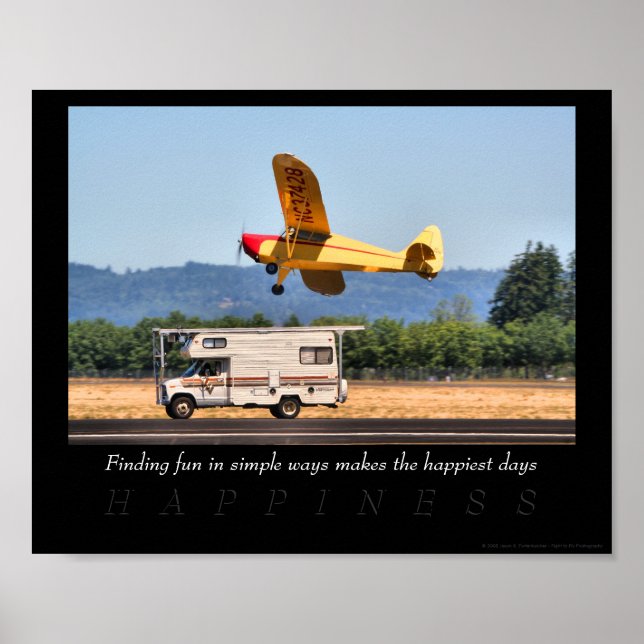 Poster Felicidade (Frente)