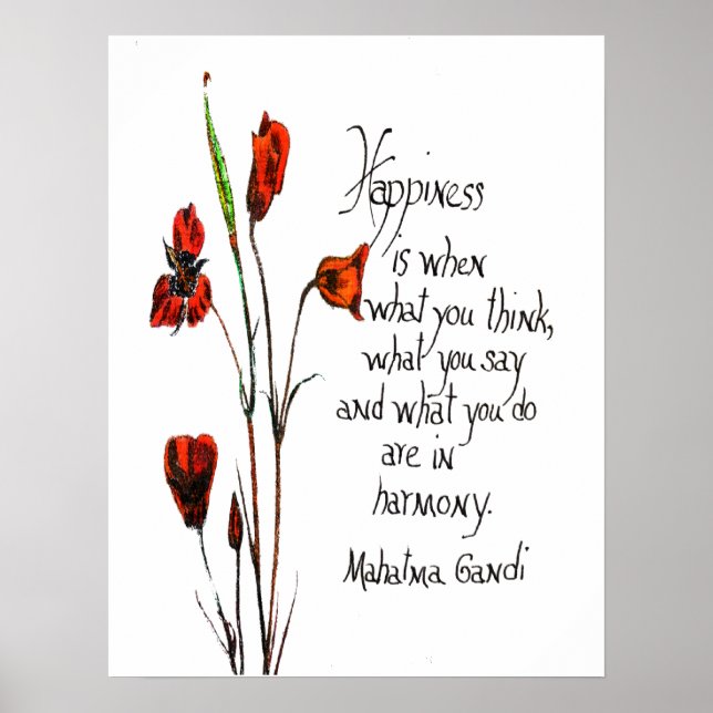 Pôster Felicidade (Frente)