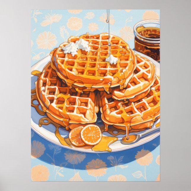 Poster Felicidade de Xarope Dourado (Frente)