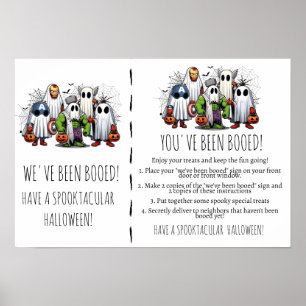 Poster Felicita Por Gato Um Jogo De Halloween Boo-It-Forw
