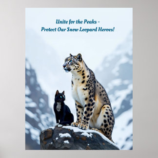 Poster Felini Conhece o Leopardo da Neve
