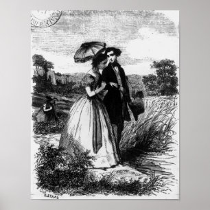 Poster Felix de Vandenesse e senhora de Mortsauf