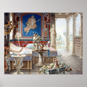 Poster Félix Duban Architectural Fantasy