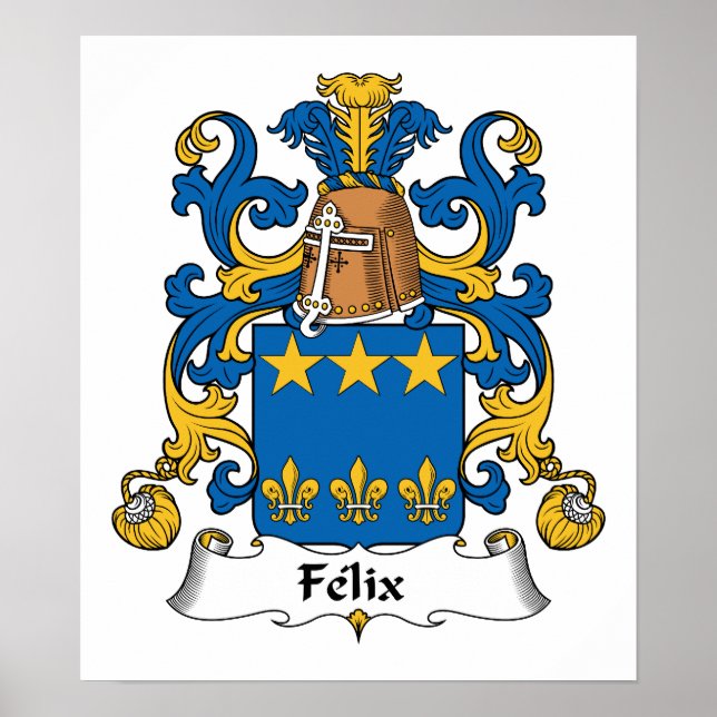 Pôster Felix Family Crest (Frente)