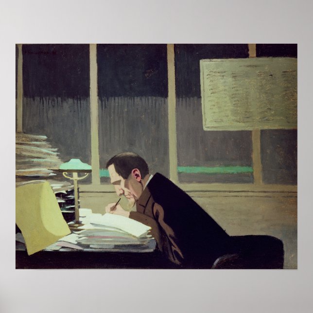 Pôster Felix Feneon em "La Revue Blanche", 1896 (Frente)