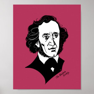 Poster Felix Mendelssohn Bartholdy