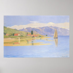 Pôster Felix Vallotton - O porto de Pully