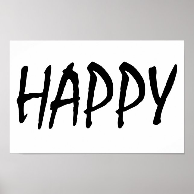 Poster Feliz (Frente)
