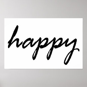 Poster Feliz