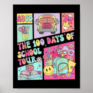 Poster Feliz 100º Dia Da Escola 100 Dias De Ensino Escola