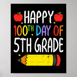 Poster Feliz 100º Dia dos Estudantes do 5º ano 10