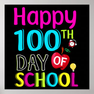 Poster Feliz-100-o-dia-da-escola