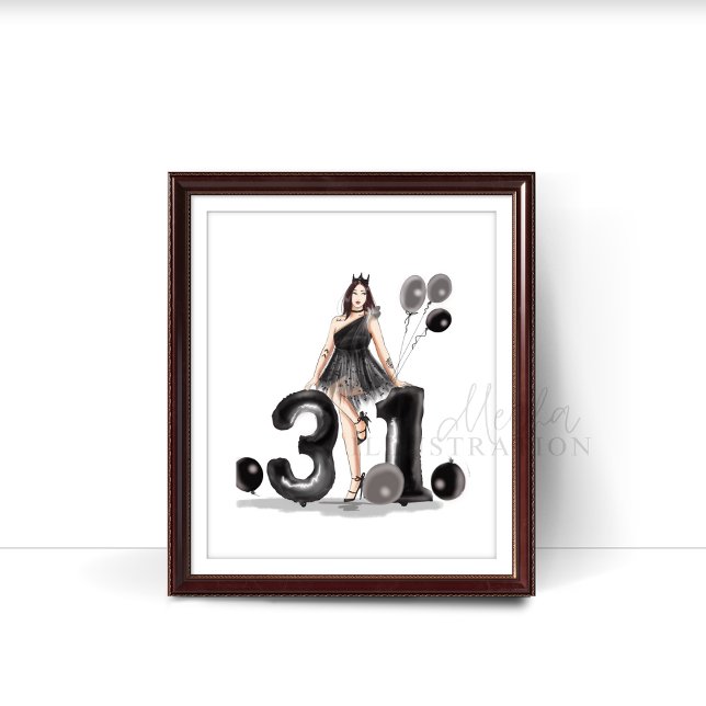 Poster feliz 31 anos, (Criador carregado)